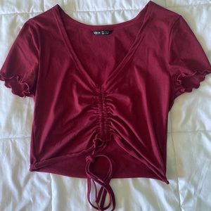 NWOT Womens SHEIN Tie Top